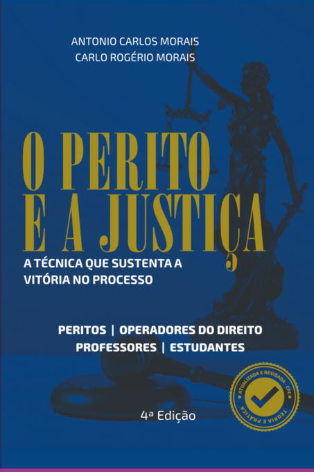 Capa do livro O Perito e a Justiça - 4ª Edição